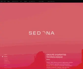 Sedona.fr(Groupe de transformation digitale) Screenshot