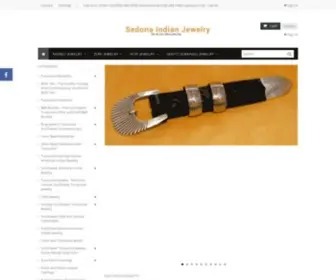 Sedonaindianjewelry.com(Turquoise Jewelry) Screenshot