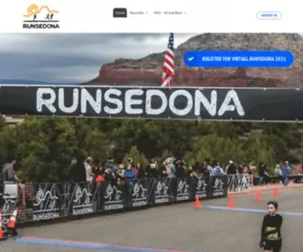 Sedonamarathon.com(RunSedona) Screenshot