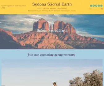Sedonasacredearth.com(Sedona Sacred Earth) Screenshot