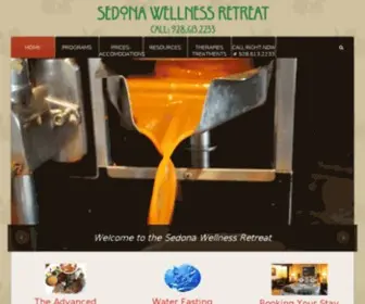 Sedonawellnessretreat.com(Sedona Wellness Retreat) Screenshot