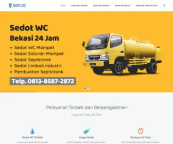 SedotwcJakartabekasi.com(Sedot WC Bekasi) Screenshot