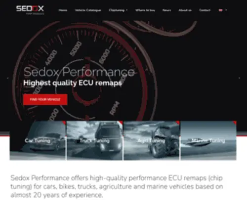 Sedox-Performance.com(SEDOX PERFORMANCE) Screenshot