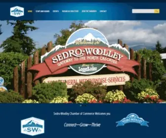 Sedro-Woolley.com(Connecting Businesses For a Thriving Community) Screenshot