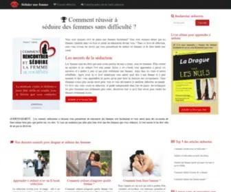 Seduire-Une-Femme.com(Draguer une femme) Screenshot