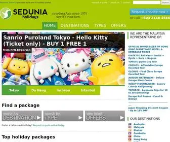 Sedunia.com.my(Sedunia Holidays) Screenshot