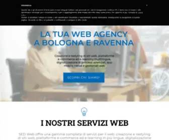 Sedweb.it(SED Web Agency) Screenshot