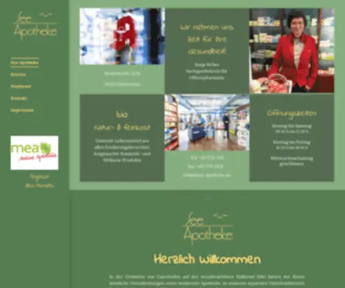 See-Apotheke.de(Ihre Apotheke in Gaienhofen) Screenshot