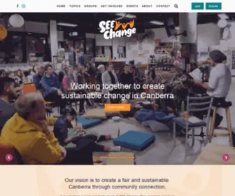 See-Change.org.au(Change for Society) Screenshot