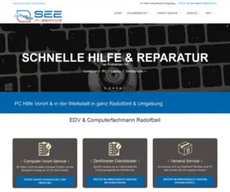 See-IT-Service.de(Eigene PC Fachwerkstatt und bieten IT Vorort Service) Screenshot