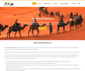 Seearoundmorocco.com(See Around Morocco) Screenshot