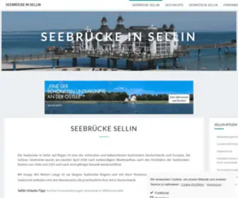 Seebruecke-IN-Sellin.de(Seebrücke Sellin) Screenshot