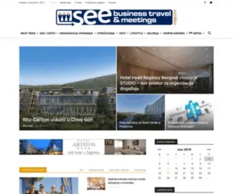 Seebtm.com(SEE Business travel & meeting magazine) Screenshot