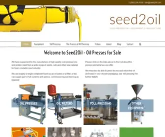 Seed2Oil.com(Security Verification) Screenshot