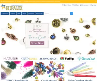 Seedbeads.eu(Wholesale Beads) Screenshot