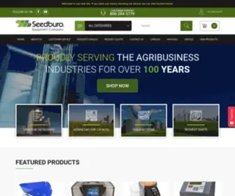 Seedburo.com(Seedburo Equipment Company) Screenshot