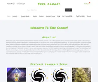 Seedcanary.com(Seed Canary) Screenshot