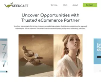 Seedcart.io(ECommerce Website Development) Screenshot