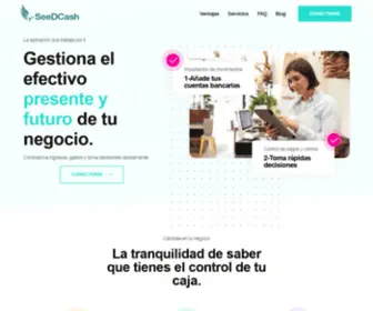 Seedcash.es(Gestiona la liquidez presente y futura de tu negocio) Screenshot