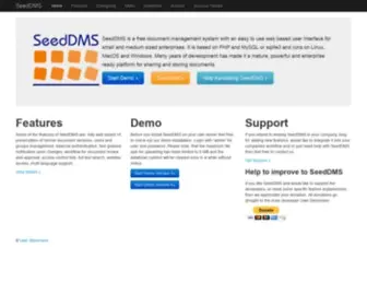 Seeddms.org(Seeddms) Screenshot
