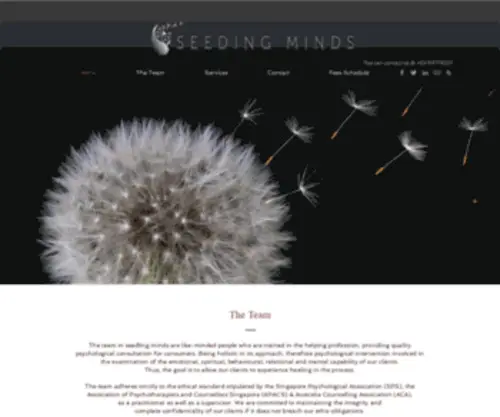 Seeding-Minds.com(Seeding Minds) Screenshot