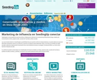 Seedingup.es(Marketing de contenidos) Screenshot