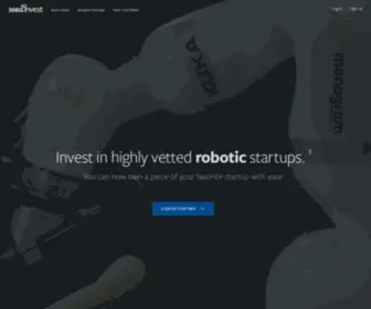 Seedinvest.com(Equity crowdfunding) Screenshot
