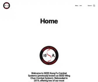 Seedkungfu.com(SEED Kung Fu Main) Screenshot