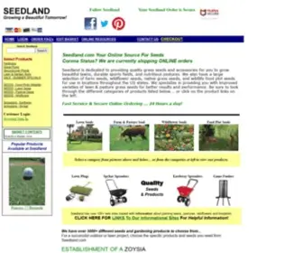 Seedland.com(Seed Domains) Screenshot