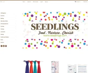 Seedlings.com(Baby registry) Screenshot