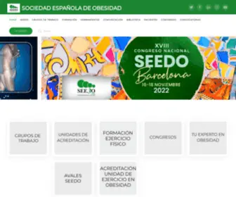 Seedo.es(SOCIEDAD ESPAÑOLA DE OBESIDAD) Screenshot