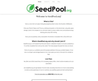 Seedpool.org(seedpool) Screenshot