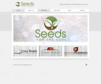 Seeds4Thesoul.com(Seeds for the Soul) Screenshot