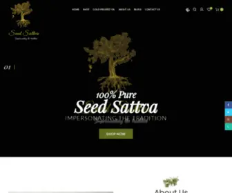 Seedsattva.com(Seed Sattva) Screenshot