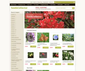 Seedscollector.com(Seeds) Screenshot