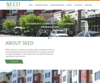 Seedseattle.org(South East Effective Development) Screenshot