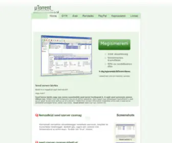 Seedserver.org(Seed Server Bérlés) Screenshot