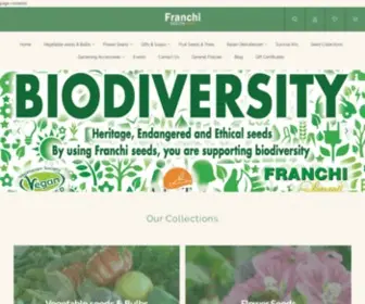 Seedsofitaly.com(Franchi Seeds 1783) Screenshot