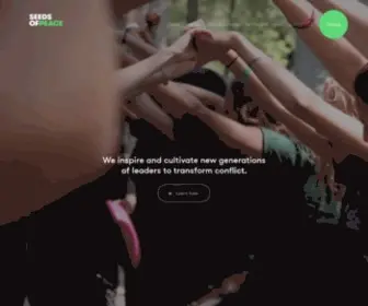 Seedsofpeace.org(Seeds of Peace) Screenshot