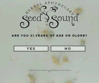 Seedsoundherbals.com(Seed Sound Herbal Apothecary) Screenshot