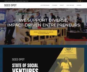 Seedspot.org(SEED SPOT) Screenshot