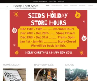 SeedsthriftStore.com(Home Decor) Screenshot