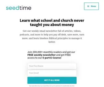 Seedtime.com(SeedTime Money) Screenshot