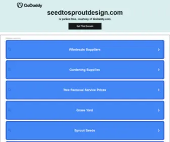 Seedtosproutdesign.com(Seed To Sprout Design) Screenshot