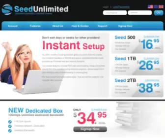 Seedunlimited.com(Rtorrent) Screenshot