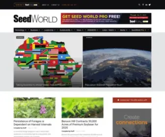 SeedWorld.com(Seed World) Screenshot