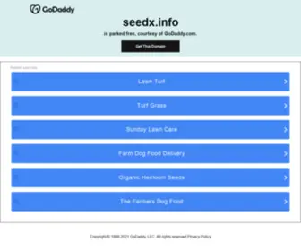 Seedx.info(Seedx info) Screenshot