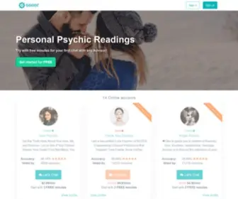 Seeer.com(Online Chat with Psychic Advisors) Screenshot