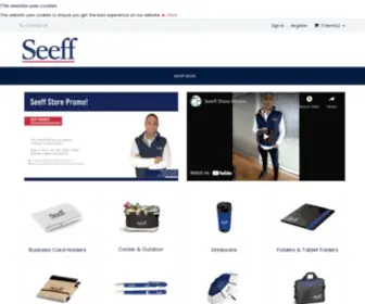 SeeffStore.com(Seeff) Screenshot