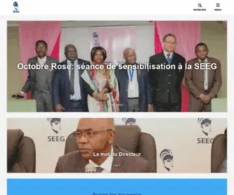 Seeg-Gabon.com(Accueil) Screenshot